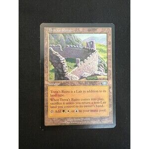 Treva’s Ruins PLS 143/143 MP Lair Land MTG